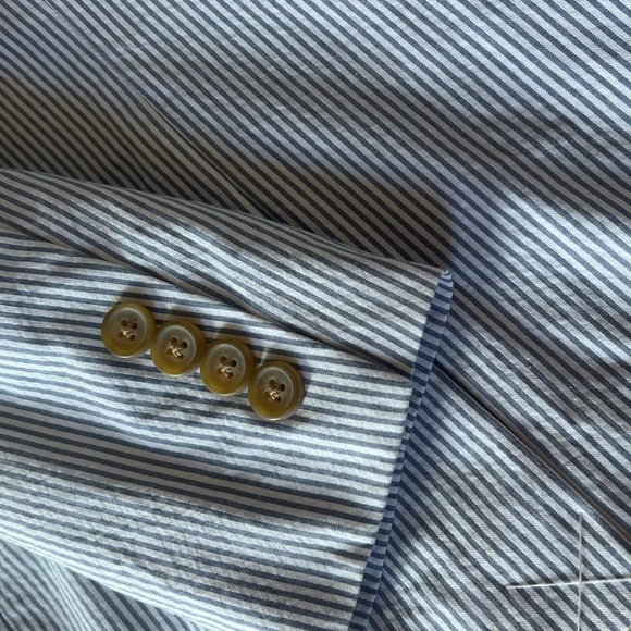 Crewcuts Boys seersucker suit jacket size 12 NWT - Picture 4 of 4